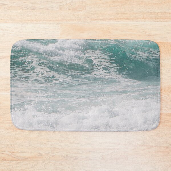 Item preview, White huge wave in the turquoise ocean designed and sold by ArnitaArnita.