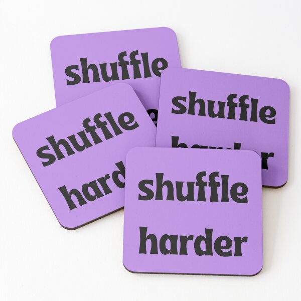 Item preview, Shuffle Harder T-Shirt designed and sold by Swooncake Press.