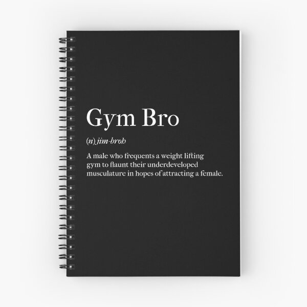 Item preview, Funny Gym Bro Definition (2) designed and sold by Clothing-Guru.