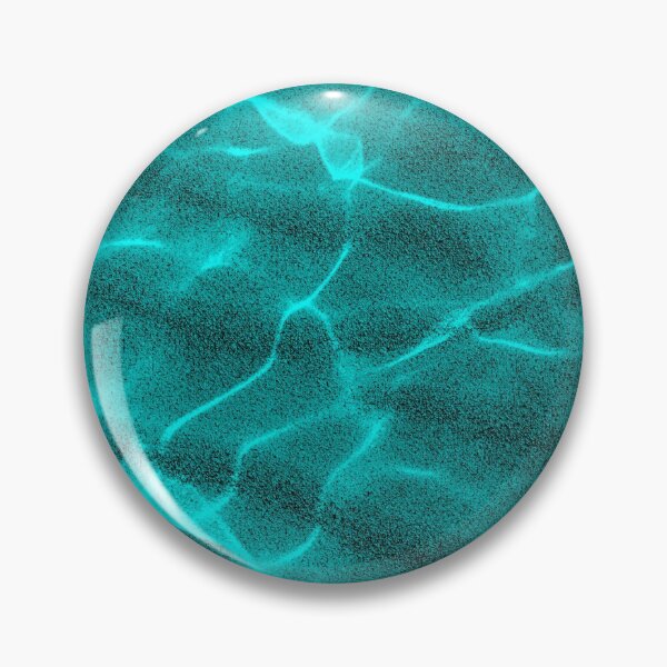 Item preview, Crystalline Sea - Warm Teal designed and sold by SilverPegasus.