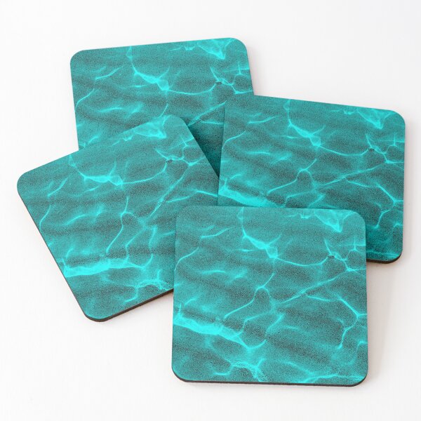 Item preview, Crystalline Sea - Warm Teal designed and sold by SilverPegasus.