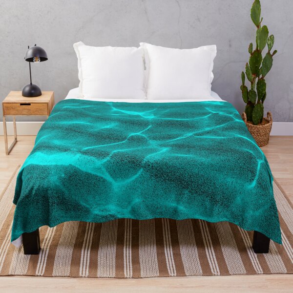 Item preview, Crystalline Sea - Warm Teal designed and sold by SilverPegasus.