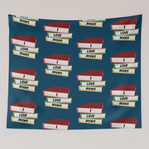 Item preview, I love Books Gift for a Librarian designed and sold by bradm50.