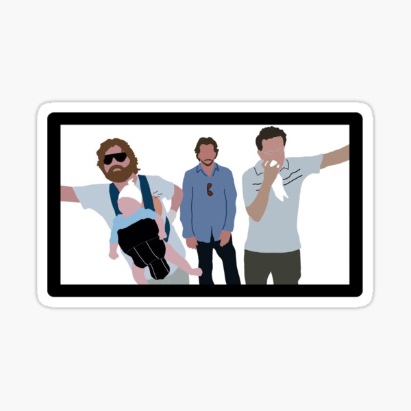 The Hangover – Apply Stickers