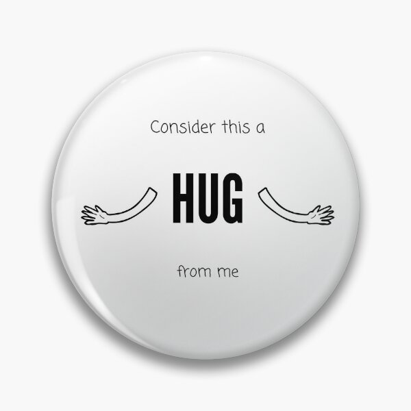 Item preview, Consider this a hug from me - galentines/valentine's day in lockdown 2021  designed and sold by whatisonmymind.