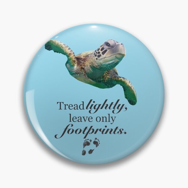 Item preview, Tread Lightly: Sea Turtle designed and sold by RevolutionEarth.