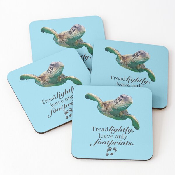 Item preview, Tread Lightly: Sea Turtle designed and sold by RevolutionEarth.
