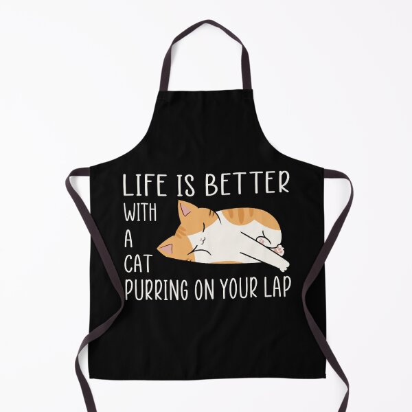 Item preview, Life is Better with a Cat Puuring on Your Lap designed and sold by Think-Kitten.