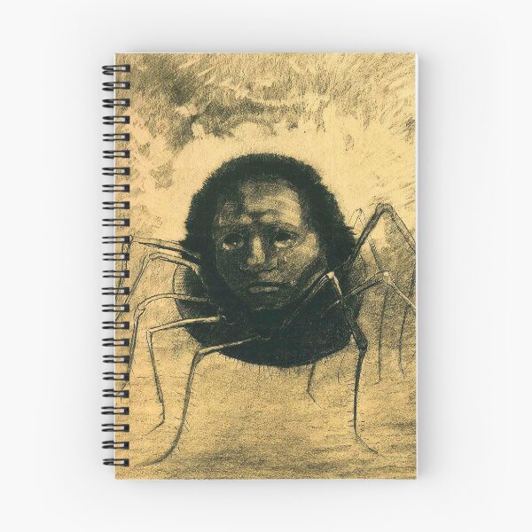 Aperçu de l'œuvre L'Araignée qui pleure d'Odilon Redon créée et vendue par IndieArtDream.