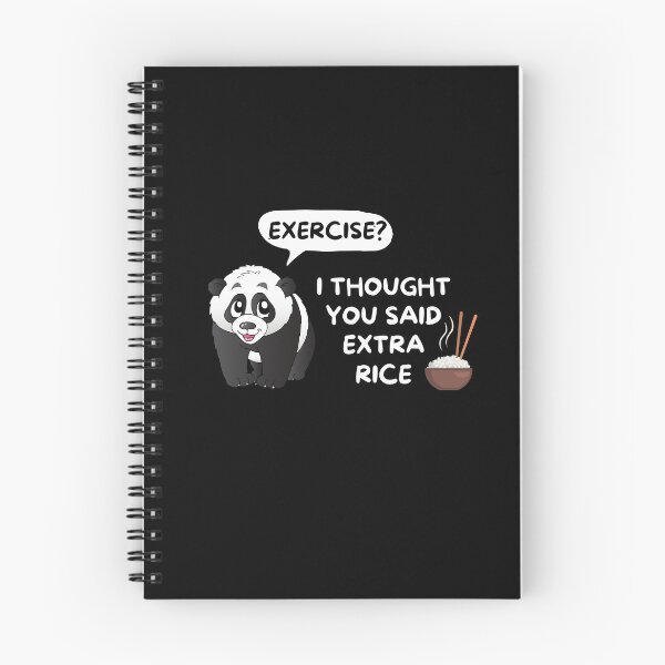 Item preview, Exercise? I Thought You Said Extra Rice - Funny Rice Lover designed and sold by Passion Isles.