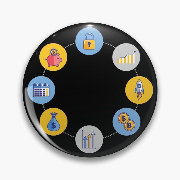 Item preview, Cryptocurrency - Bitcoin - Dollar designed and sold by AeroAstro.