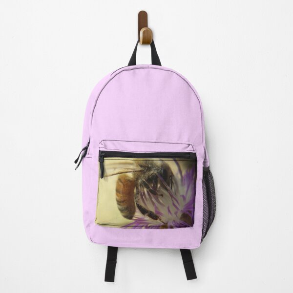 Item preview, Bee on violet flower designed and sold by NaturaFotos.