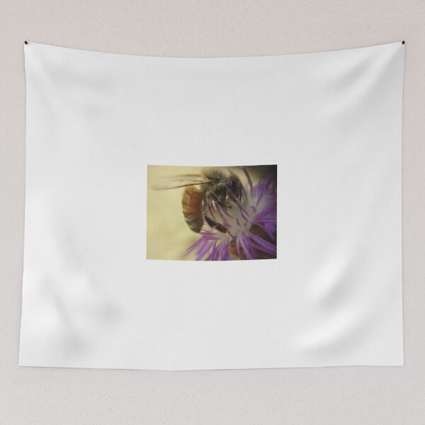 Item preview, Bee on violet flower designed and sold by NaturaFotos.