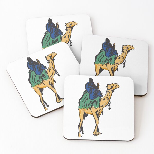 Item preview, Camel ride Touareg in sahara designed and sold by Mouhou-art.