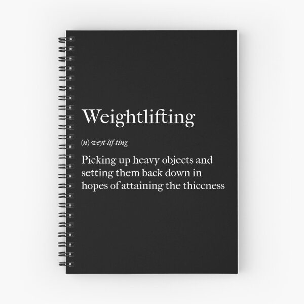 Item preview, Funny Weightlifting Definition  designed and sold by Clothing-Guru.