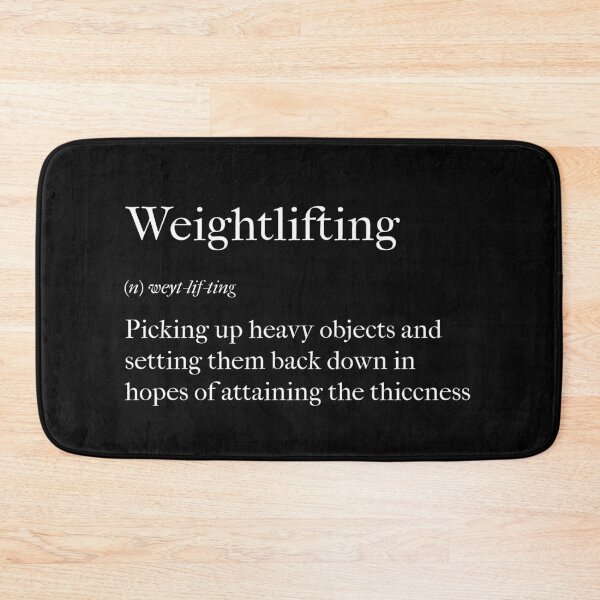 Item preview, Funny Weightlifting Definition  designed and sold by Clothing-Guru.