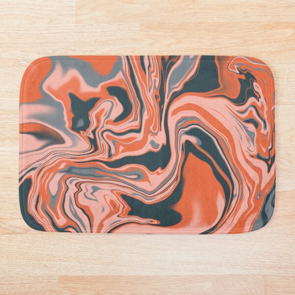 Item preview, Orange Vintage Fluid Pattern designed and sold by Moon Dust.