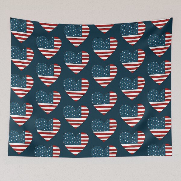 Item preview, Patriotic Heart designed and sold by ChelleCreate.