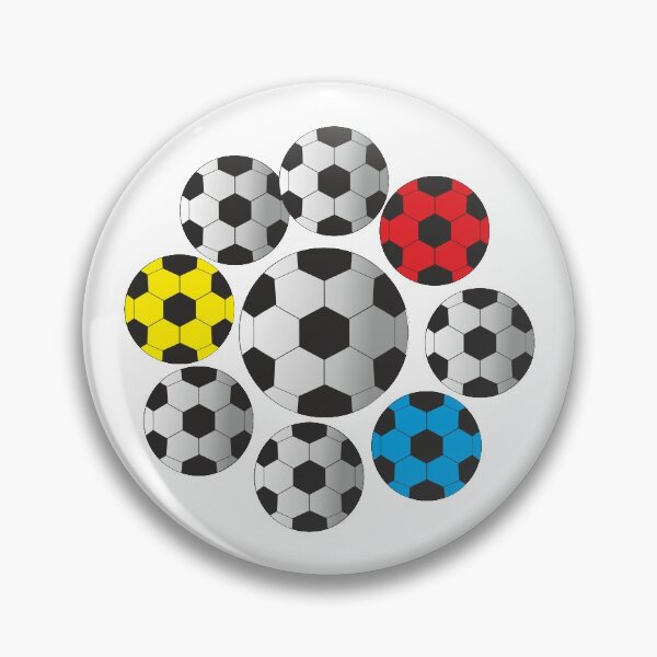 Item preview, Colourful football design designed and sold by ajtechdesigns.