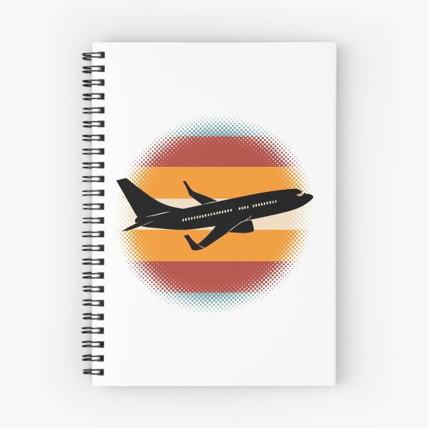 Item preview, Commercial Airplane Round Vintage Sunset designed and sold by liftdesign.