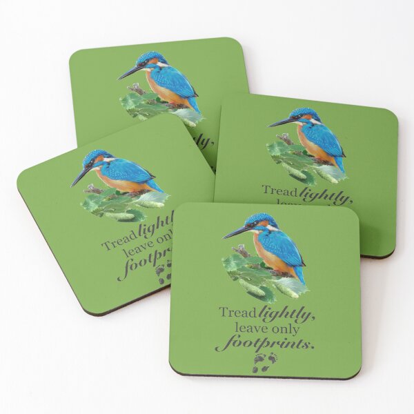 Item preview, Tread Lightly: Kingfisher designed and sold by RevolutionEarth.