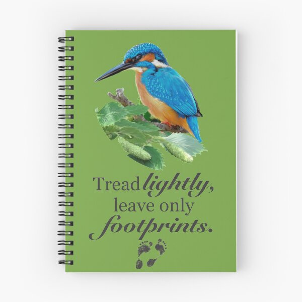 Item preview, Tread Lightly: Kingfisher designed and sold by RevolutionEarth.