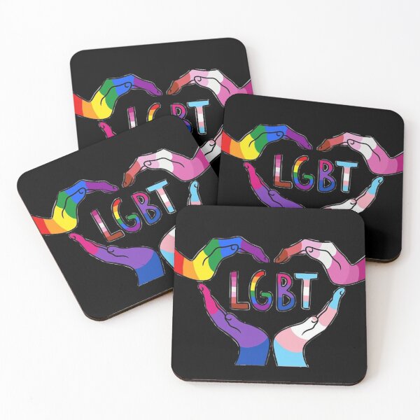 Item preview, LGBTQ - Black Background  designed and sold by JustAnotherBee.