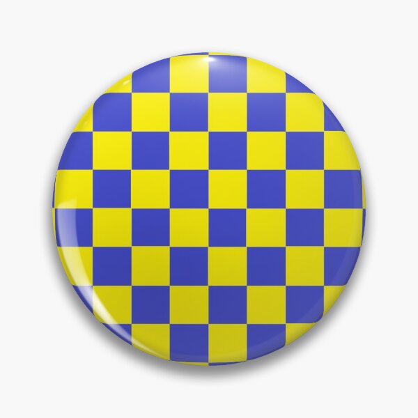 Item preview, Checkered Blue and Yellow   designed and sold by lornakay.