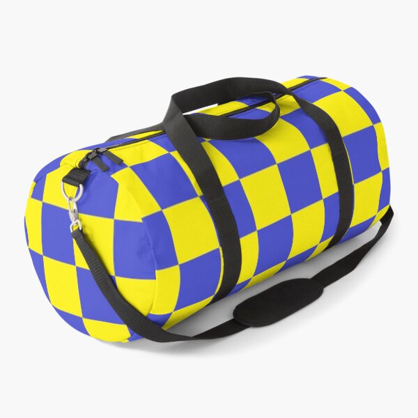 Item preview, Checkered Blue and Yellow   designed and sold by lornakay.