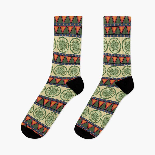 Item preview, Geometric Triangles With Colorful Seamless Pattern designed and sold by ClearThoughts.