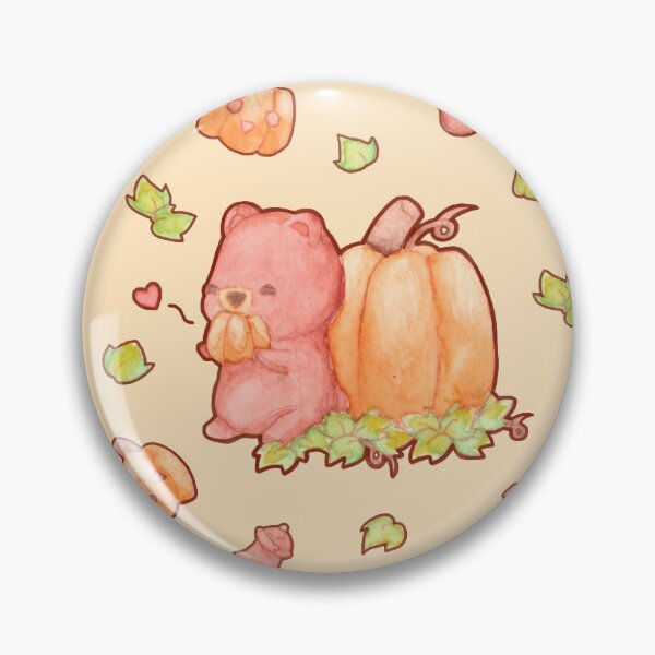 Item preview, Pumpkin Bear pattern designed and sold by Chromarist.