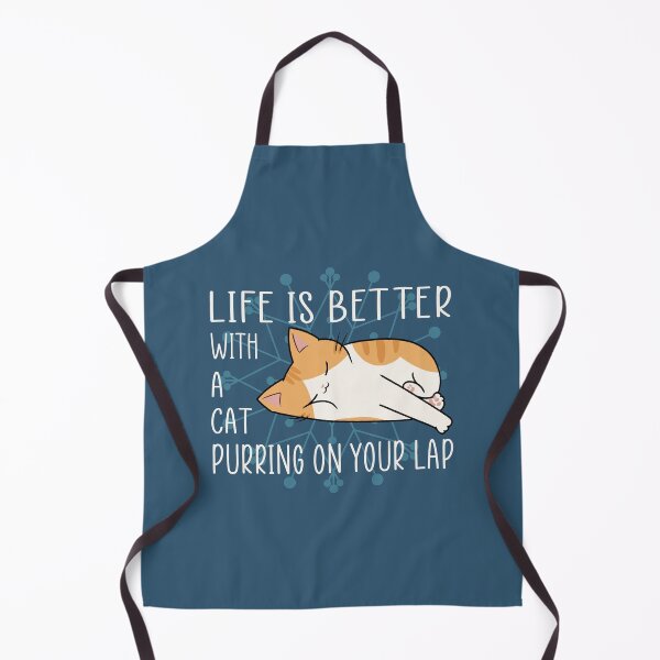 Item preview, Life is Better with a Cat Puuring on Your Lap designed and sold by Think-Kitten.