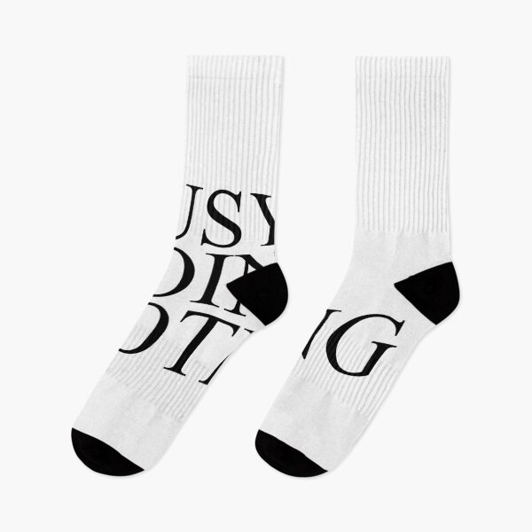 Item preview, Busy doing nothing Sticker and tee-shirt designed and sold by wiggy38.