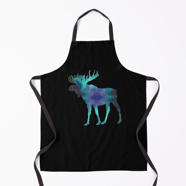 Item preview, Dark Blue Purple Galaxy Moose designed and sold by FaithAndForest.