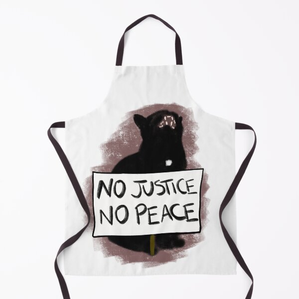 Item preview, Yelling Cat - No Justice No Peace designed and sold by lawfulchaotic.