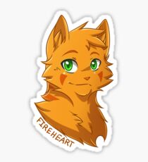 Krieger Sticker - Feuerherz Sticker