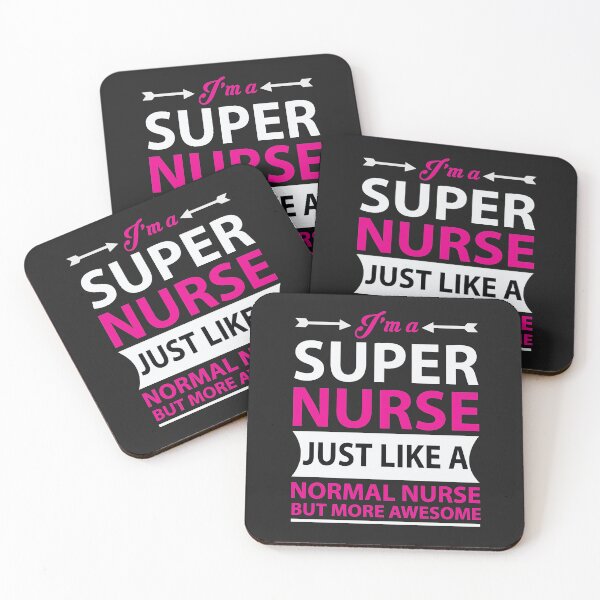 Item preview,  I'm A Super nurse just like Normal nurse but more Awesome designed and sold by Mande Arts.