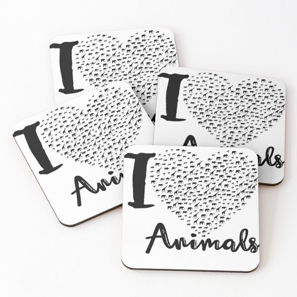 Item preview, love animals , i love animals designed and sold by Mouhou-art.