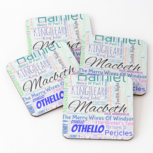 Item preview, Shakespeare Plays designed and sold by Montage-Madness.