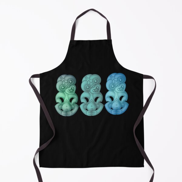 Item preview, Green and Blue Maori Hei Tiki designed and sold by Aroha Designs.
