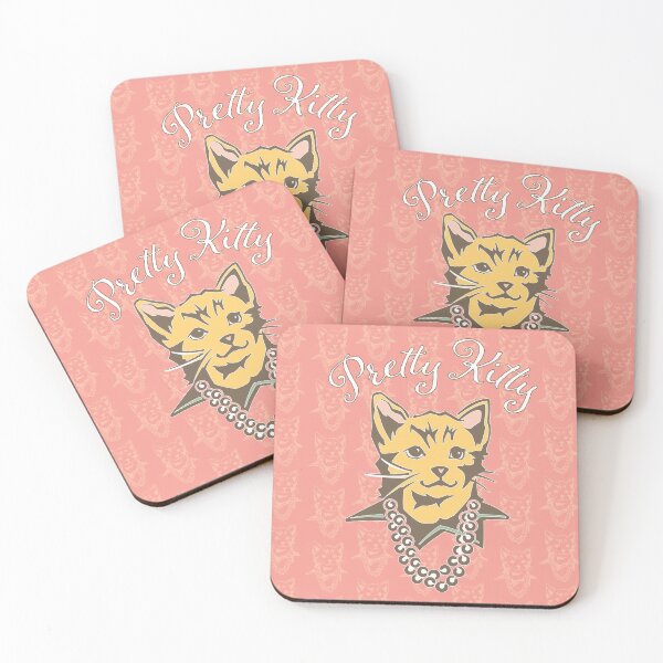 Item preview, Pretty Kitty Cats with Pearls designed and sold by jeff-jones.