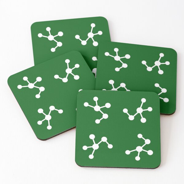 Item preview, Molecules Pattern designed and sold by Emllea.