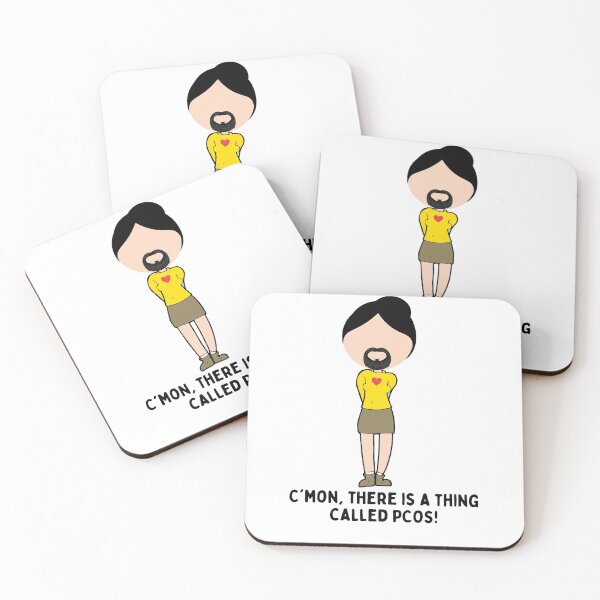 Item preview, C'mon, there is a thing called PCOS! designed and sold by being trendy.