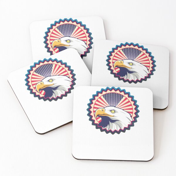 Item preview, Illustration Eagle America Patriotic Birthday gift designed and sold by GBDesigner.