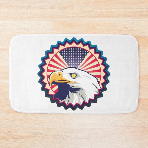 Item preview, Illustration Eagle America Patriotic Birthday gift designed and sold by GBDesigner.