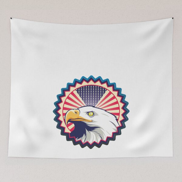 Item preview, Illustration Eagle America Patriotic Birthday gift designed and sold by GBDesigner.