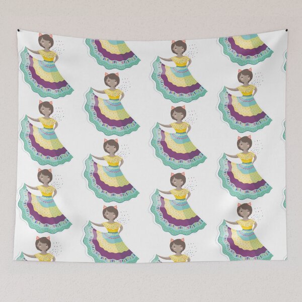 Item preview, Bullerengue dancer designed and sold by TIENDA PARA LA PAZ.