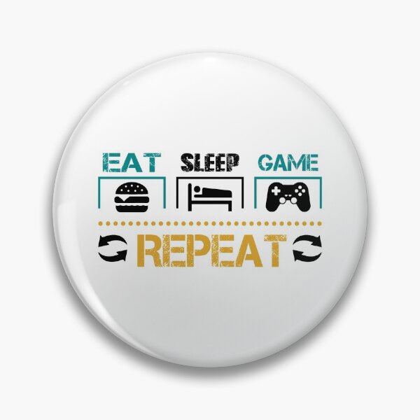 Item preview, EAT. SLEEP. GAME. REPEAT designed and sold by Williams Anderson.