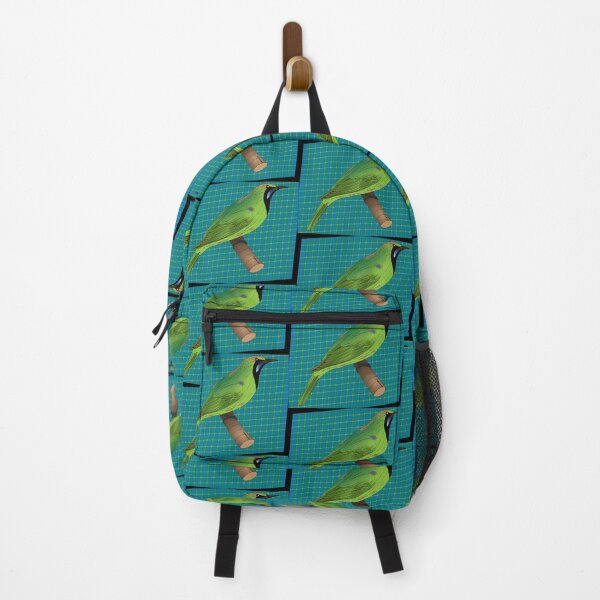 Item preview, Common Green BulBul on plaid designed and sold by OrangeEden.