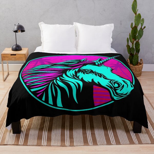 Item preview, Retro Unicorn Sunset designed and sold by predatorart93.